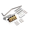 thumbnail image 3 of SIEYIO 4 String Cigar Box Guitar Tremolo Bridge kit Electric Guitar Tremolo Bridge Replacement for Four-Stringed Instruments, 3 of 8