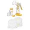 Medela - Harmony Manual Breastpump w/Bonus 30 count Nursing Pads Bundle