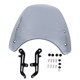 thumbnail image 1 of Deflector de viento de carenado delantero antigrietas para parabrisas de motocicleta, repuesto para Voor Bonneville T100 T120, color gris, 1 of 5