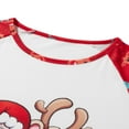 thumbnail image 4 of Family Matching Christmas Pajamas Santa Claus Printed Holiday Sleepwear Loungewear Matching Pjs Set, 4 of 7