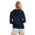 thumbnail image 3 of Women's Lightweight Cotton Single Jersey Active Pullover Hoodie Sweatshirt, Navy S, 1 Pack, 3 of 4