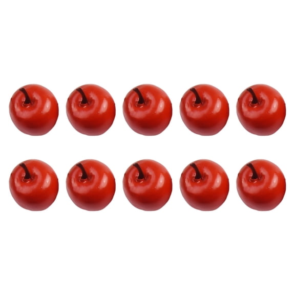 Lierteer Variety Artificial Fruits Plastic Fake Fruit Kitchen Table DIY Home Decoration Red apple