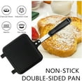 thumbnail image 4 of Ridge Monkey, Frying Pan,Double Sided Frying Pan, Non-stick Premium Iron Ceramic Coating Double Side Flip Pan Pancake Maker Household Kitchen Cookware for Pancakes Omelets French Toasts, 4 of 4
