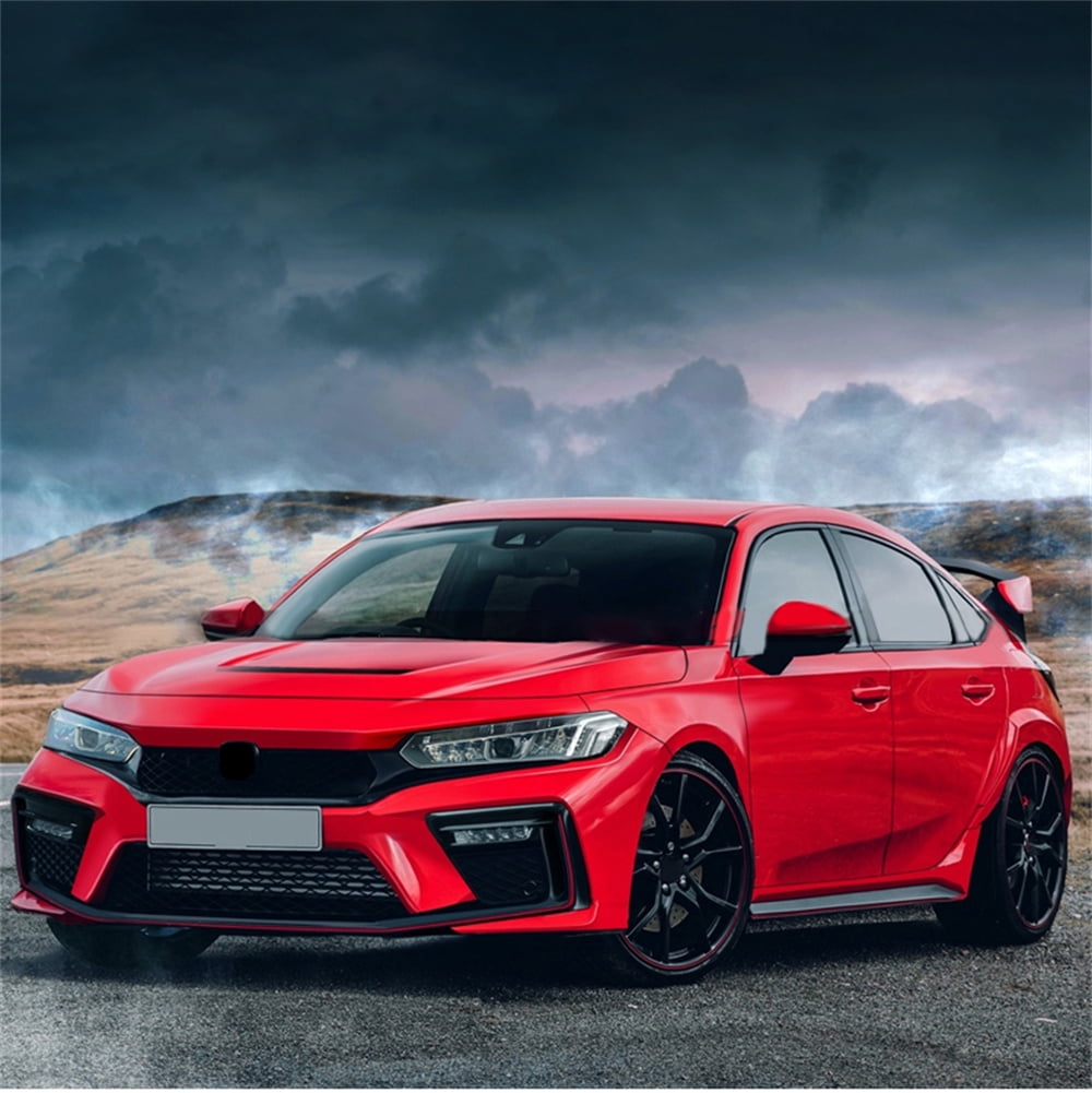 4 Pcs ABS Car Door Handle Cover Trim Gloss Black For 20222023 Honda Civic 11th