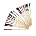 thumbnail image 1 of Kenally 100 piezas Letrero de fuegos artificiales Fuegos artificiales Cóctel Palillos Tropical Cupcake Toppers Bebida Aperitivo Palillos de Type3 NO3 Kenally TO002972-00, 1 of 6
