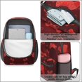 thumbnail image 4 of Game Controller Red Pattern 17" School Backpacks for Teens,Waterproof Oxford Fabric,S-Shape Padded Straps for School,Travel,Hiking,Camping, 4 of 6