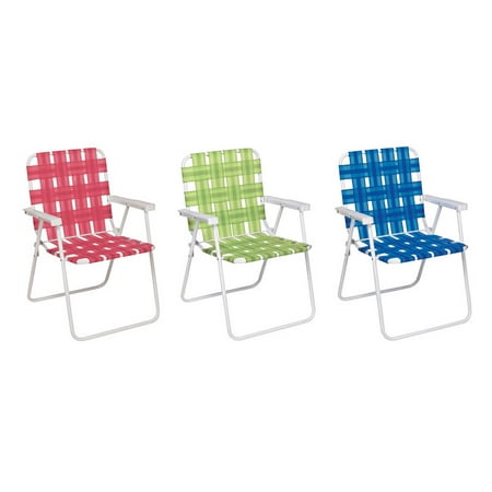 Rio Brands Folding Web Chair Orted