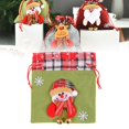 thumbnail image 2 of Gnwei Christmas Decorations - Christmas Gift Bags with Drawstrings Xmas Reusable Goody Bags for Christmas Party Favor Wrapping Supplies Bulk Holiday Party Decor, 2 of 9