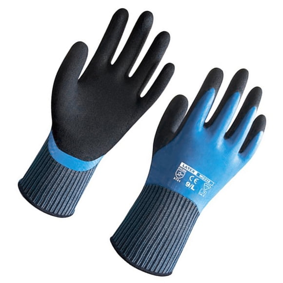 Glove Wonder Grip Thermo Plus Coldproof Work Gloves Double Layer Latex Coated Protection Gardening Fishing Working Gloves