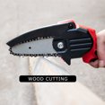thumbnail image 4 of Eujgoov Mini motosierra eléctrica recargable poda corte carpintería suministros industriales rojo ANGGREK Otros, 4 of 8