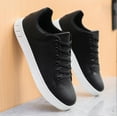 thumbnail image 2 of KAQ Men's Shoes Leather Casual Shoes for Men Fashion Sneakers Casual Dress Shoes, 2 of 10