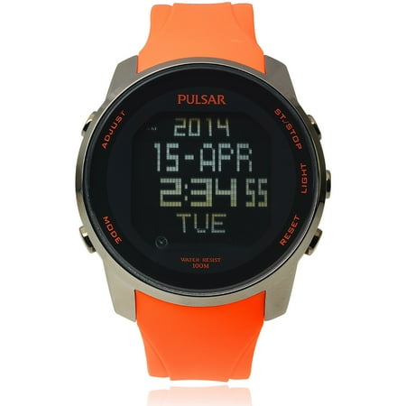 pulsar quartz alarm chronograph timer