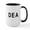 White/Black Inside, variant on CafePress - Breaking Bad DEA Coffee Mug - 15 oz Ceramic Large White Novelty Mug