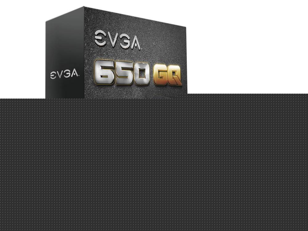 thumbnail image 1 of Fuente de Poder Semi-Modular EVGA 650 GQ 650W ATX 80 PLUS GOLD, 1 of 6