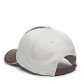 thumbnail image 6 of Outdoor Cap GWT-101 Contrast Sandwich and Eyelets-Brown/Putty, 6 of 8