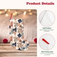 thumbnail image 4 of Salouo Watercolor Plants Print Christmas Decorations Stockings 1 Pack 18'' Xmas Stockings Holiday Stocking Personalized Farmhouse Decor for Home Family Party Tree, 4 of 7