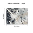 thumbnail image 3 of Orinice Abstract Canvas Wall Art for Bedroom Bathroom Living Room Wall Decor Black White Grey Modern Abstract Canvas Pictures Abstract Prints Artwork Home Office Wall Decoration  16x12in, 3 of 6