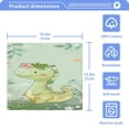 thumbnail image 5 of BZSMCE Towel Cotton Face Towel Soft Hand Towels Fashion Blossom Green Dino Pattern, 5 of 9