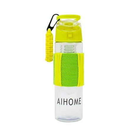 paracord planet fruit infuser water bottle bpa free with removable