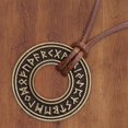 thumbnail image 4 of Nórdico colgante brújula cadena decorativa joyería moda hecha a mano gótico rúnico para Cosplay , cobre Yinane COLLAR COLGANTE, 4 of 5