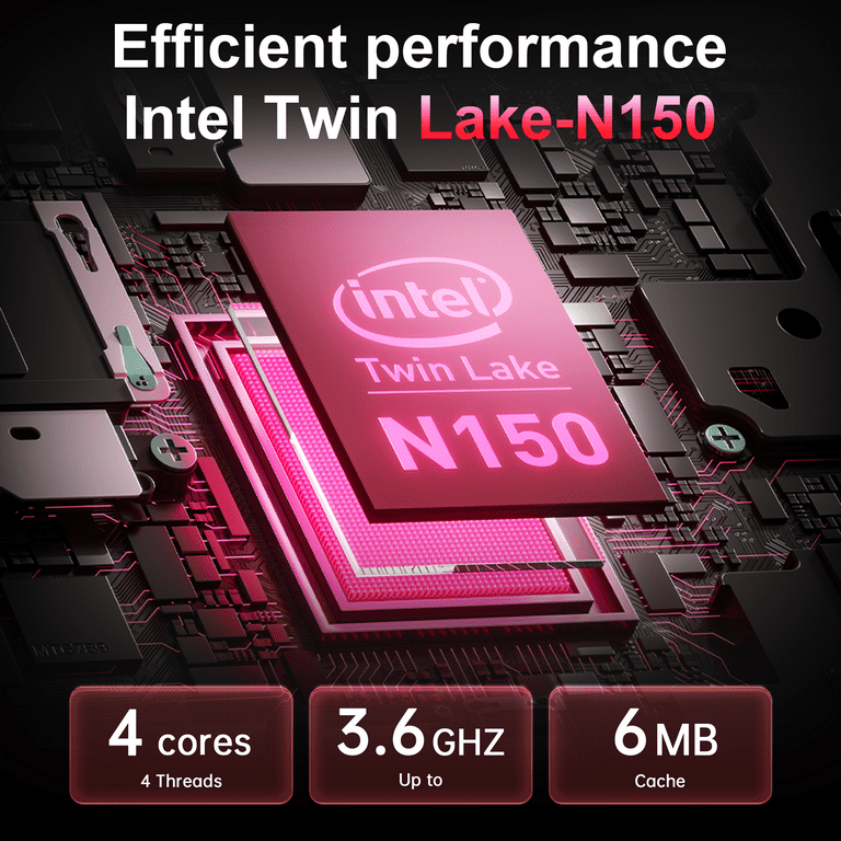 NIPOGI AX18 18.5 in FHD Laptop Intel Alder Lake N150 16GB DDR4