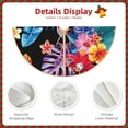 thumbnail image 5 of Bingfone Christmas Tree Skirt Mat Christmas Decoration Interior 36"-Tropical Palm Leaves, 5 of 8