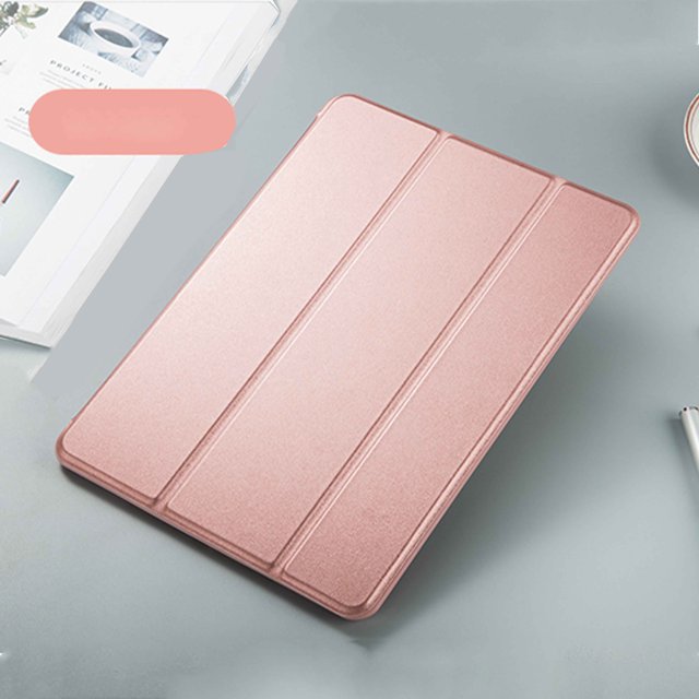 Étui pour Apple iPad Pro 10,5 Pouces A1709 A1701, Couverture à Rabat Intelligente pour Tablette, Étui de Protection, Support, Étui, Couverture pour iPad Pro 10,5 Or Rose