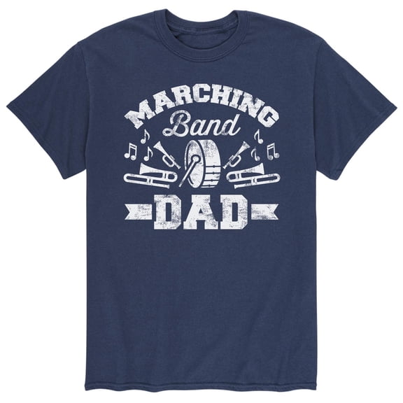 Instant Message - Marching Band Dad - Men's Short Sleeve Graphic T-Shirt