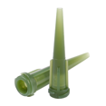 thumbnail image 2 of 400 Uds. Agujas dispensadoras de líquido de pegamento con cabeza de alfiler cónica de plástico verde 14G, 2 of 5