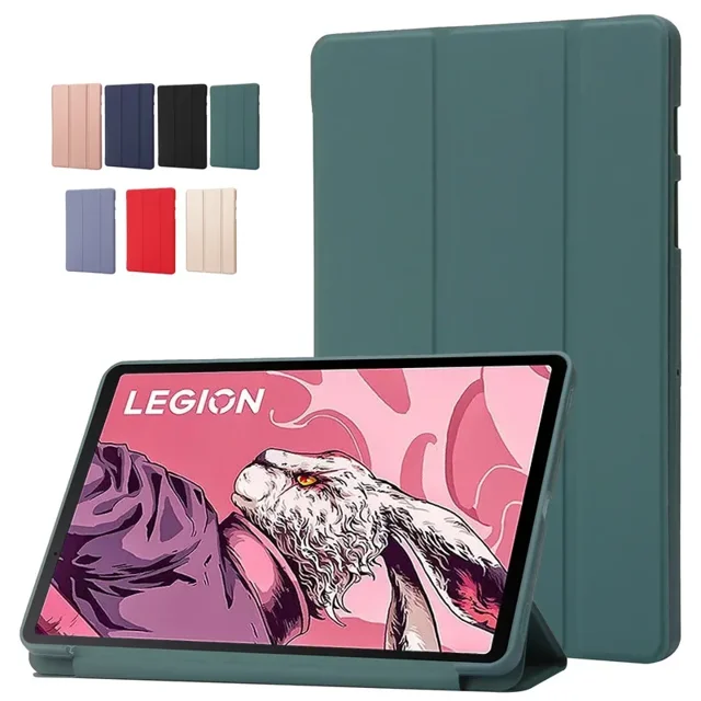 For Lenovo Legion Y700 2023 Case PU Leather Soft TPU Back Stand Tablet Shell For Legion Y700 2023 Case For Y700 2nd Gen Cover random color For Legion Y700 2023