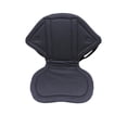 thumbnail image 2 of Asiento de kayak impermeable con bolsa de almacenamiento Asientos de pesca portátiles antideslizantes Paddling Barco a la Negro, 2 of 8