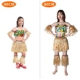 thumbnail image 4 of Conjunto De Accesorios De Falda De Hierba Hawaiana Hula, Manga Elástica Para Brazo, Funda Para Pies, Falda De Hierba, Traje De Baile, Recuerdo De Fiesta De Vacaciones De Verano En La Playa matsuzay AP007800-04, 4 of 6