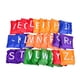 thumbnail image 3 of Juego de bolsas de frijoles para Cornhole, bolsa para lanzar números, formas coloridas, letras, para niños carta, 3 of 9