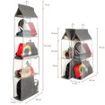 thumbnail image 4 of Armario del almacenamiento de los bolsos de la ejecución del organizador del bolso del almacenamiento para el bolso del paño del almacenamiento de los bolsos con de múltiples capas, 4 of 10