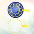 thumbnail image 6 of BESTONZON 3pcs Bubble Bubble Wand Tool Bubble Maker Blowing Set Bubble Plate for Kids Children (1pc Plate + 2pcs Hoop), 6 of 6