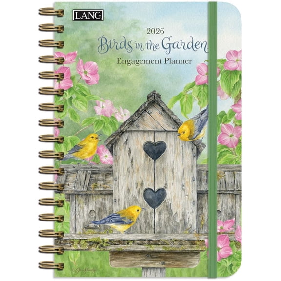 Lang Companies, Heart and Home 2026 Planner, 6.5'' X 9'', Weekly Calendar with Spiral Binding