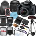 thumbnail image 1 of Canon EOS Rebel T100 / 4000D DSLR Camera with 18-55mm Lens, 64GB Memory, Tripod, Backpack and ZeeTech Bundle, 1 of 7