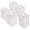 White, variant on AAwipes Eyeglasses Cleaning Microfiber Cloths Bulk (5.5"x5.5", 5 Colors, 100 pcs, No Logo, Sublimation Cloths Blank) for Eyeglasses, Lenses, Phones (V1595)