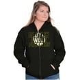 thumbnail image 4 of Golf Lovers Funny Golfing Joke Cool Unisex Fleece Graphic Zip Up Hoodie Brisco Brands 3X, 4 of 5