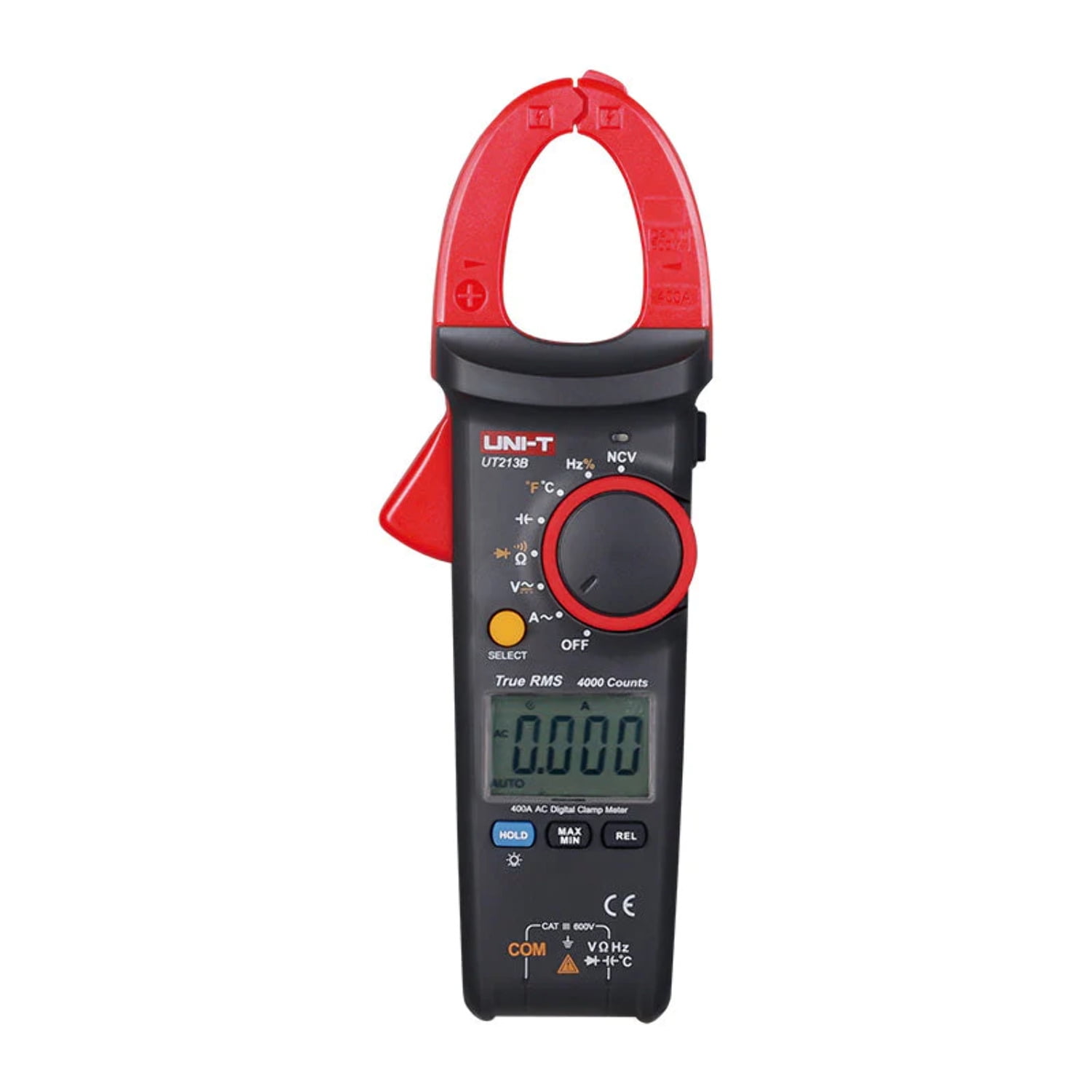 Hyper Tough Digital Clamp Meter Current Tester, TD35074B, 1