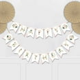 thumbnail image 6 of Inkdotpot Birthday Party DecorationsHappy Birthday Party GarlandBaby Girls FloralsPennant Banner Flag, 6 of 7