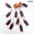 thumbnail image 3 of 10pcs Practical Joke Trick Toys Simulation Cockroach Novelty Gift Lifelike Model, 3 of 10