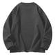 thumbnail image 3 of pstuiky manga larga de hombre, Camisas de manga larga con cuello redondo, cálidas e informales, de color liso, para hombre top de hombre xxxxxl, 3 of 3