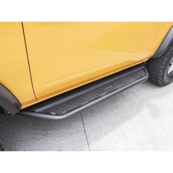 Go Rhino D64131T Dominator Xtreme D6 Side Steps with Rocker Panel Mounting Brackets Kit For Ford 21-24 Bronco (Sport Utility)