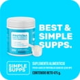 thumbnail image 2 of Proteína de suero de Leche SimpleSupps 475g 14.6 porciones Alto Rendimiento y Durabilidad, 2 of 7
