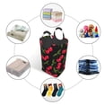 thumbnail image 5 of Lsque Cherry Laundry Basket, Laundry Hamper, Dirty Clothes Hamper for Laundry, Collapsible, Waterproof Laundry Baskets with Aluminum Handles for Laundry, Dorm, Family, 5 of 6