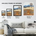 thumbnail image 3 of Artery8 Colorado Countryside Floral Landscape Painting Living Room Extra Large XL Wall Art Poster Print, 3 of 3