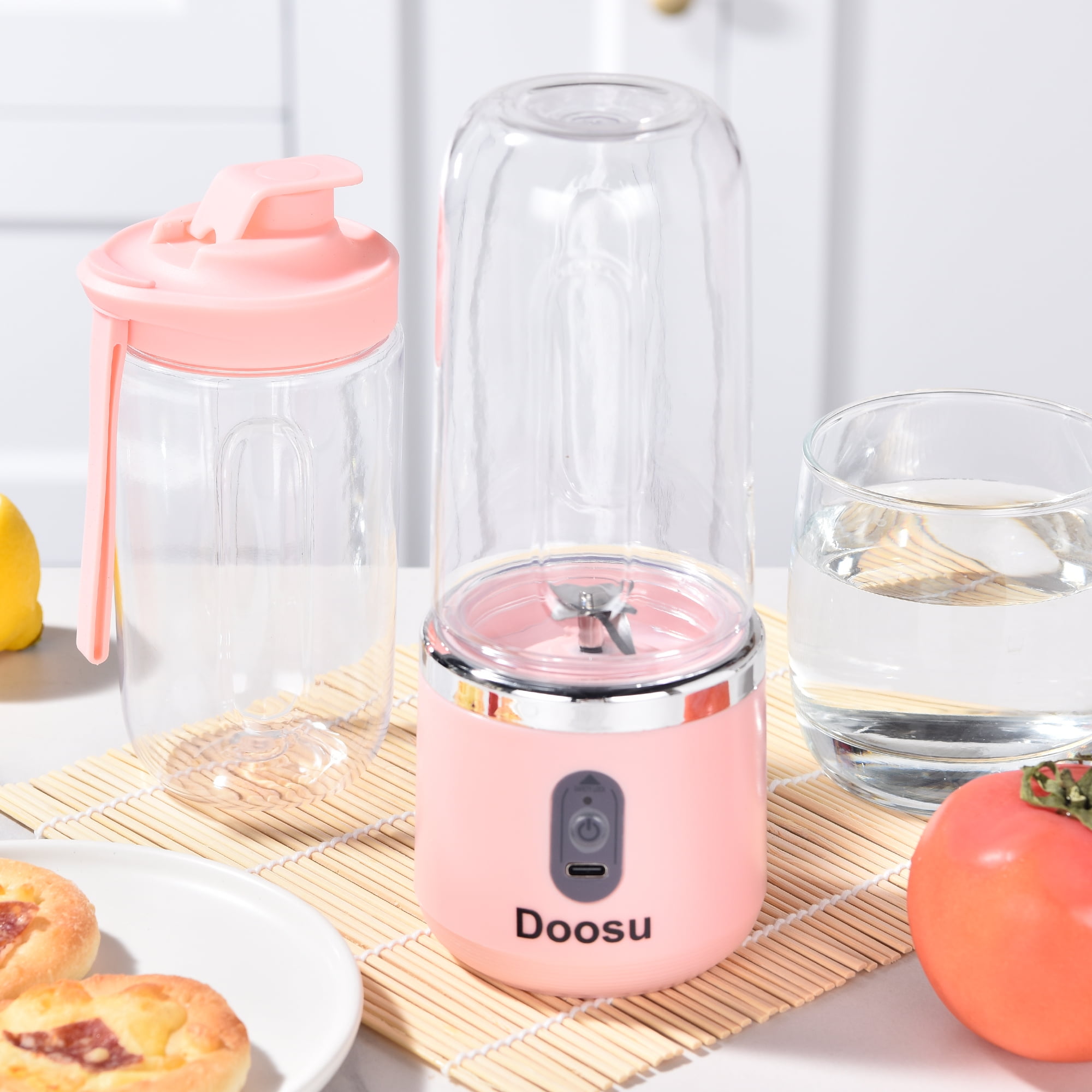 Doosu Juice Machine, Portable USB Charging Juicer Blender - Compact Design, Easy to Clean, Ideal for Smoothies and Shakes