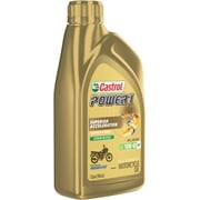 Castrol 06112 POWER 1 4T 10W-40 Synthetic Motorcycle Oil, 1 Quart Bottle, 6 Pack