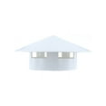 thumbnail image 3 of MYG Capuchon de Pluie Rond de 6,29 Pouces en PVC pour Toit, Grille de Ventilation, Capuchon de Pluie Rond pour Tuyau de Ventilation, 3 of 9